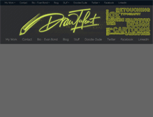 Tablet Screenshot of drawtalent.com